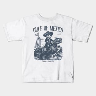 Gulf of Mexico Cat Dinosaur M2010 Kids T-Shirt